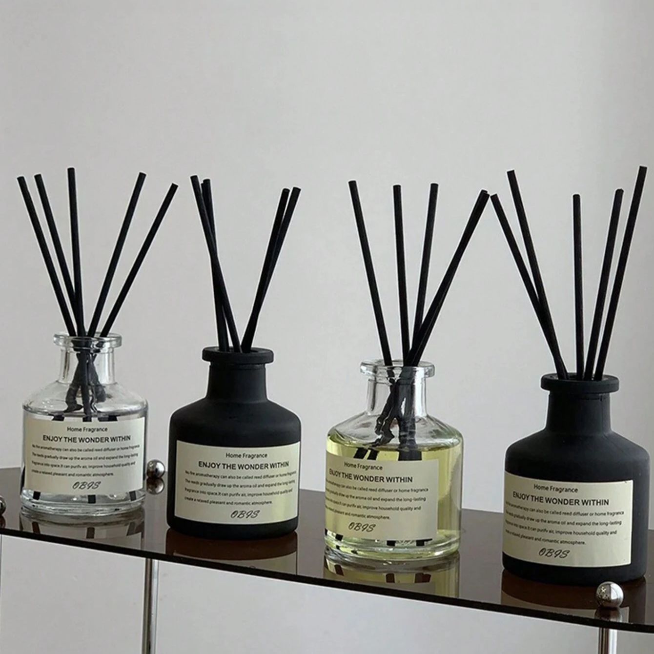 Home Fragrance Jasmine Diffuser - Minyak esensial aromaterapi 50ml, minyak wangi