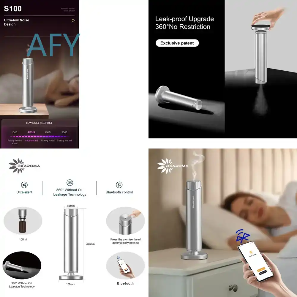 Home Fragrance Market - Diffuser Minyak Esensial Aromaterapi Perak untuk