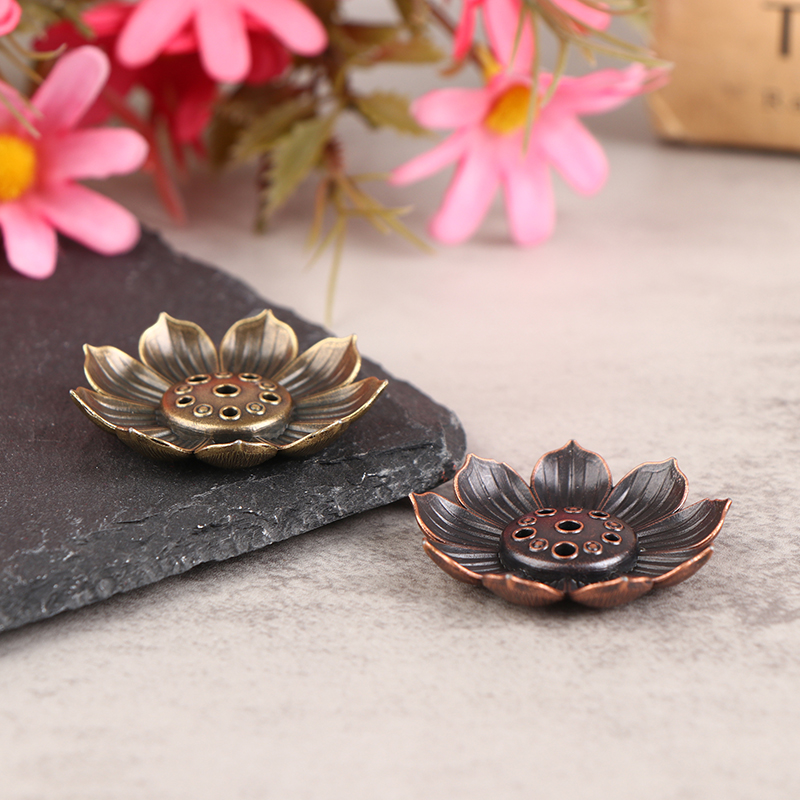 Home Fragrance Incense Sticks - Tempat Dupa Lotus Line Buddhisme, Pembakar