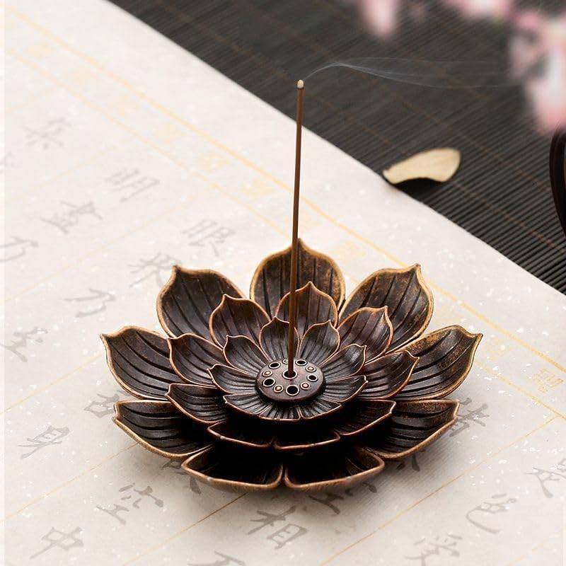 Home Fragrance Incense Sticks - Pembakar Dupa dari Logam dengan 6