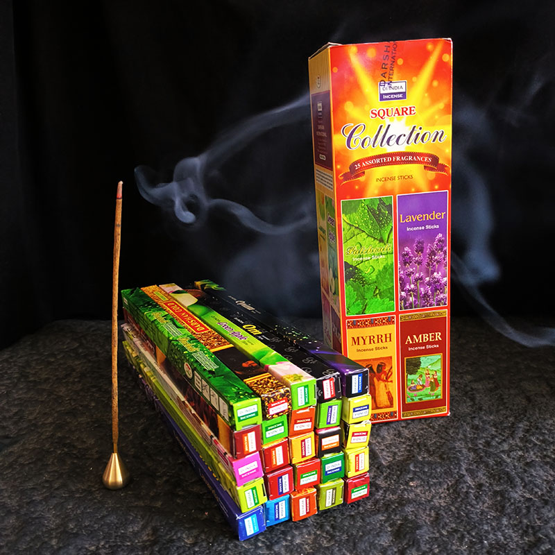 Home Fragrance Gift Set - 4/10/25 Kotak Kecil Dupa Alami India