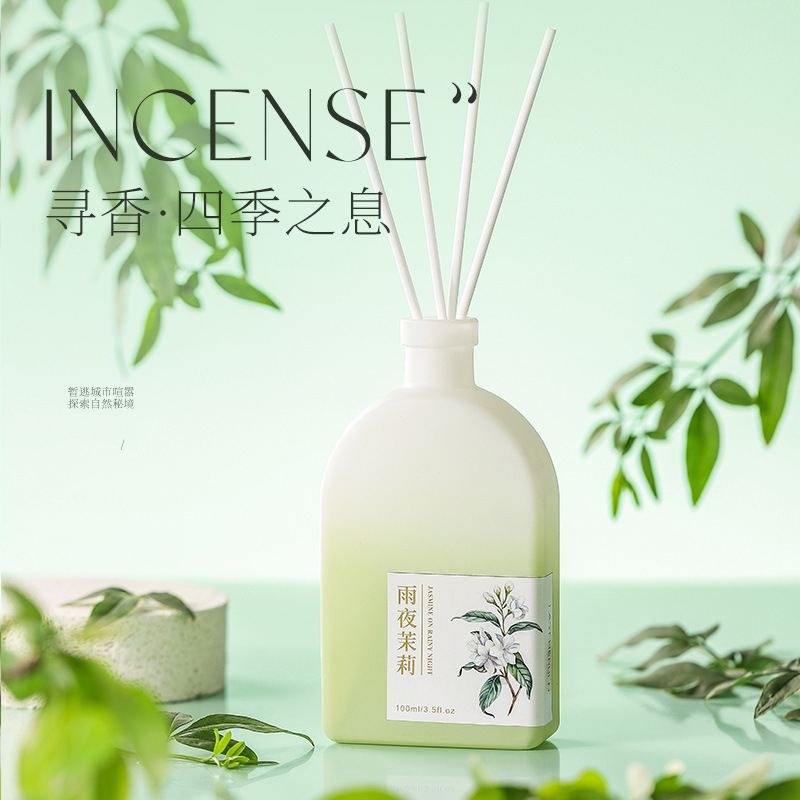 Set Minyak Diffuser Reed 100ml - Home Fragrance Jasmine Diffuser ulasan dan harga