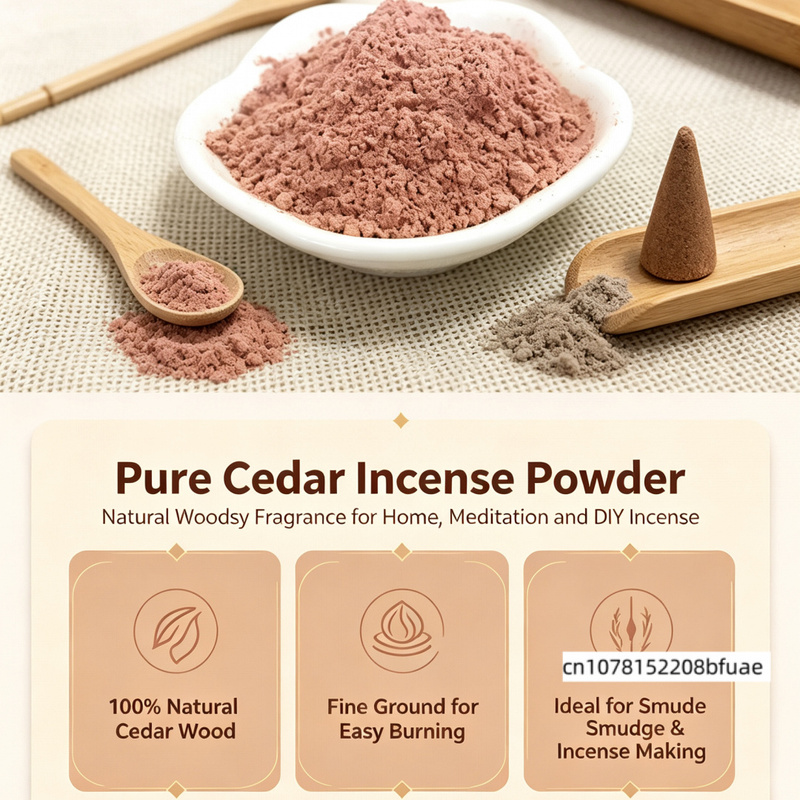 100% Bubuk Kayu Cedar Alami, B - Home Fragrance Powder ulasan dan harga