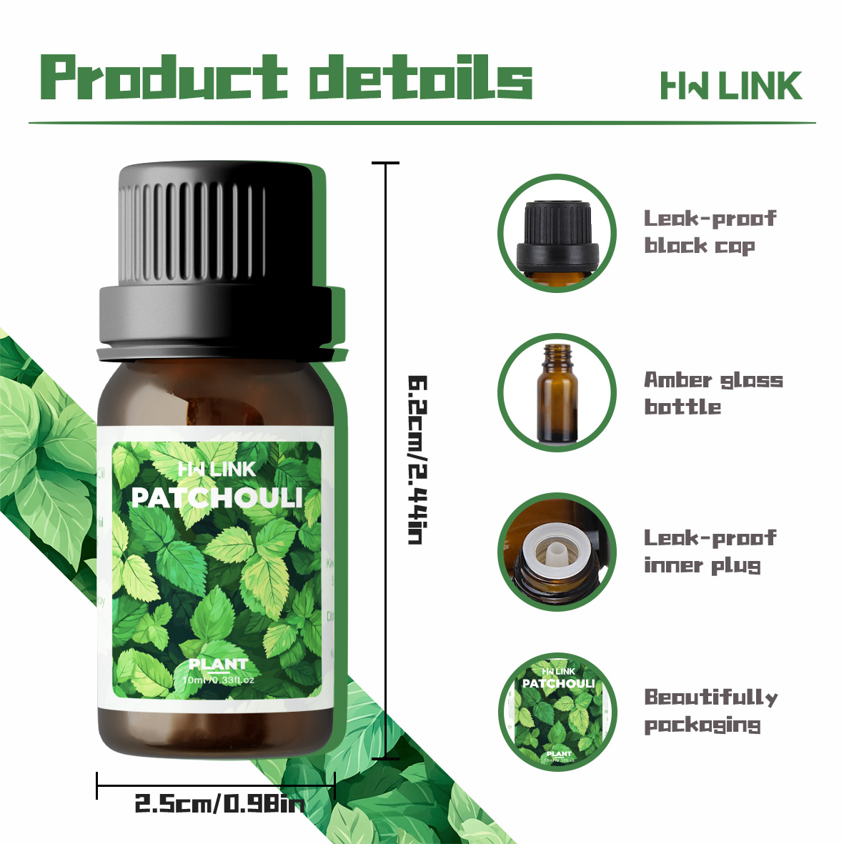 10ml Minyak Atsiri Patchouli 1 - Home Fragrance Accessories ulasan dan harga
