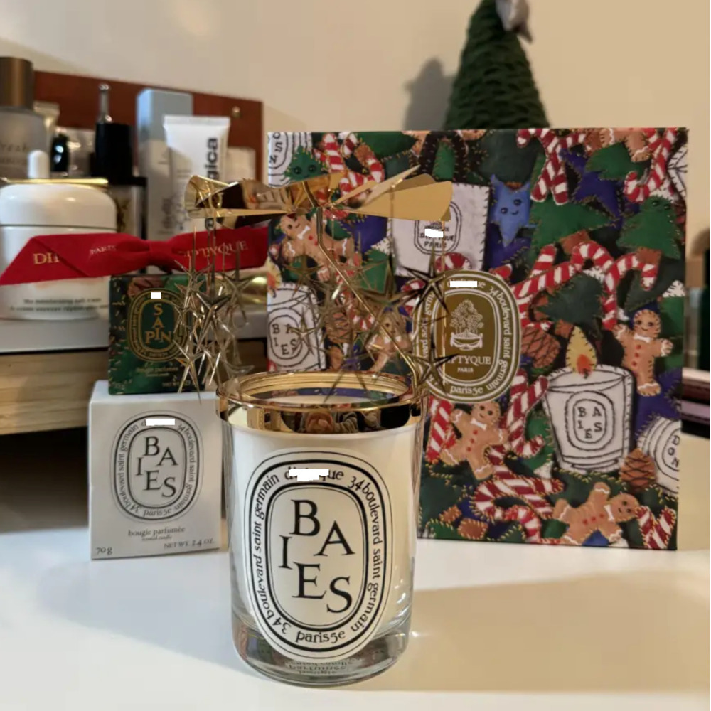 Pohon Natal 2025 lilin romanti - Home Fragrance Diptyque ulasan dan harga