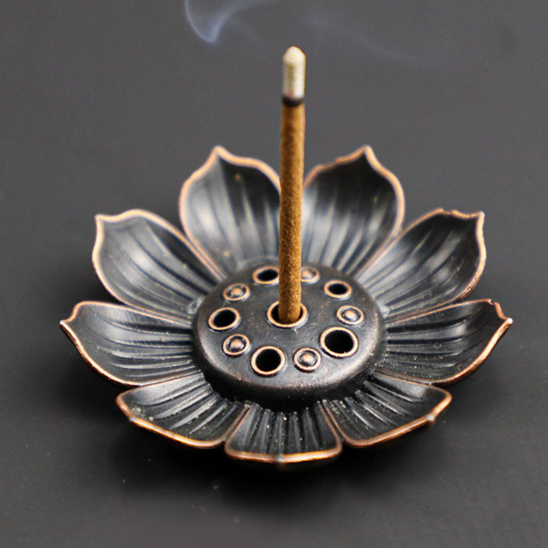 Tempat Dupa Lotus Line Buddhis - Home Fragrance Incense Sticks ulasan dan harga