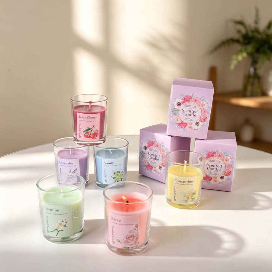 Set Hadiah Lilin Aromaterapi B - Home Fragrance Gift Set ulasan dan harga