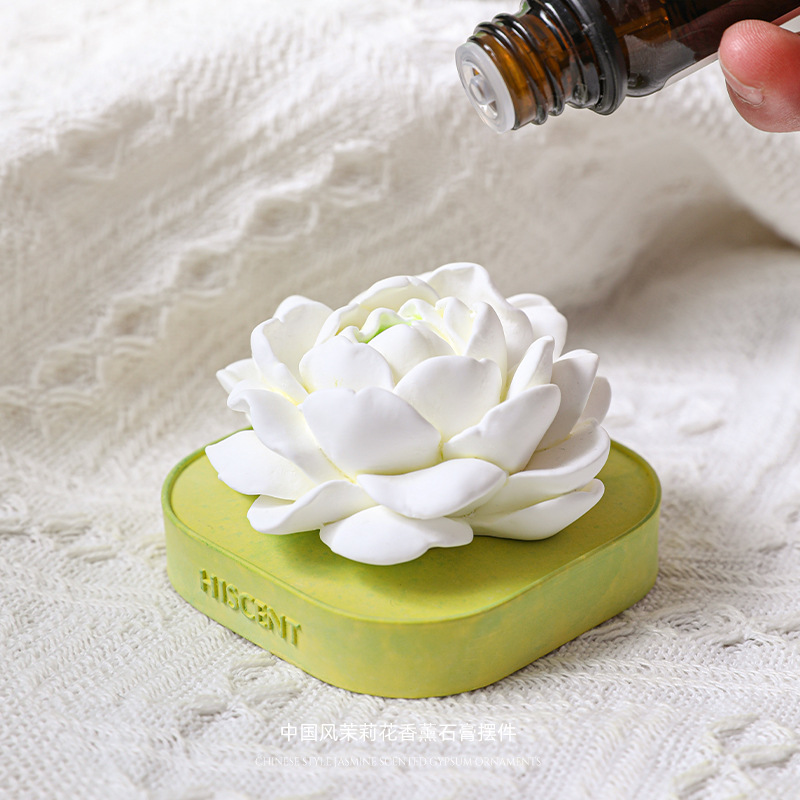 Pengharum Ruangan Aroma Gipsum - Home Fragrance Jasmine Diffuser ulasan dan harga